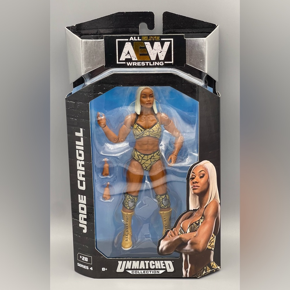 Jade Cargill Jazwares AEW Unmatched Series 4 #28 6" Action Figure NEW